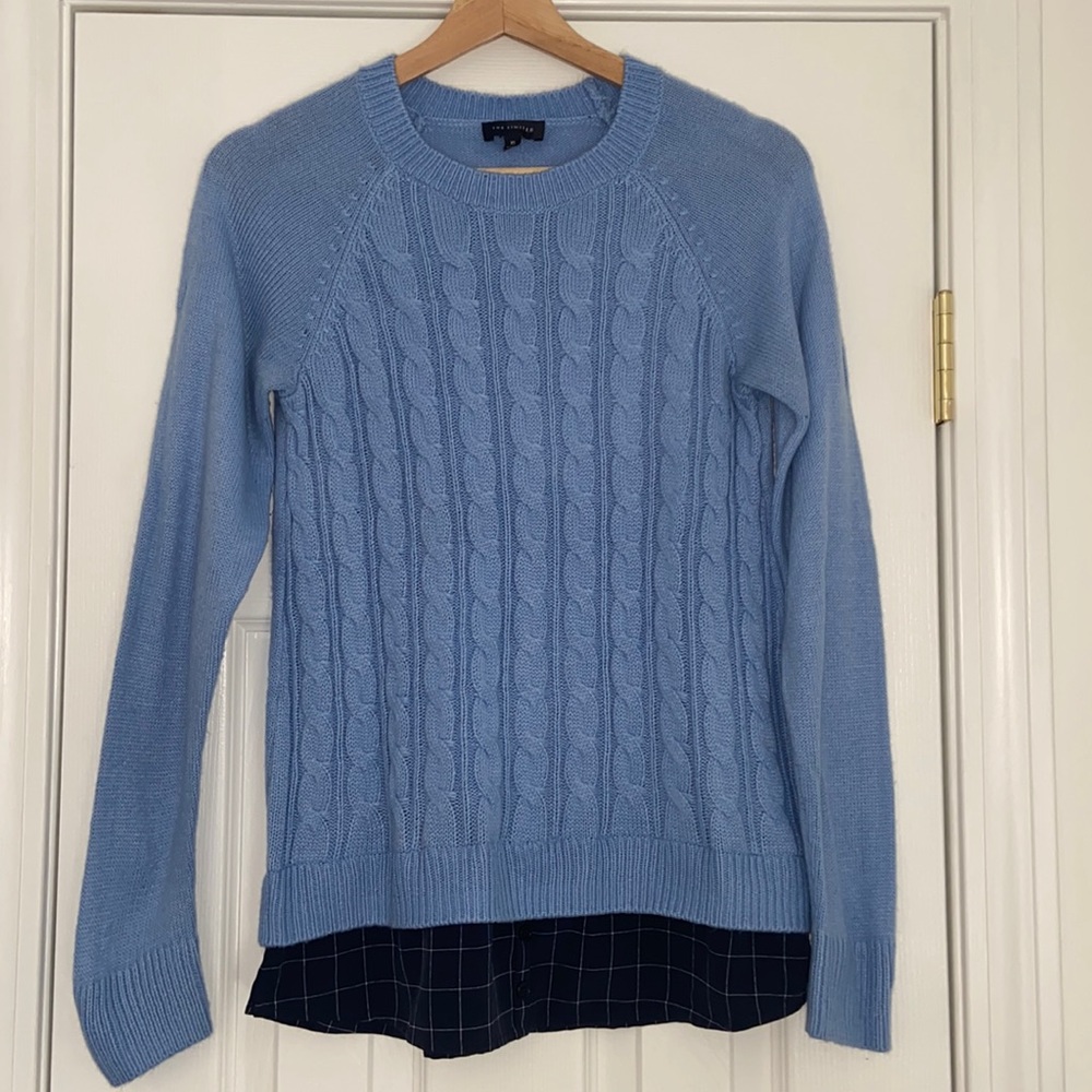 The Limited Baby Blue Sweater